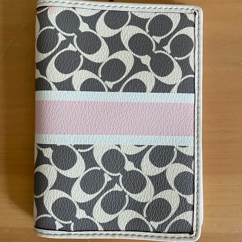 Coach Passport Holder